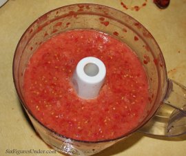 The Best Way to Can Tomatoes: TOMATO PUREE. Seriously the EASIEST and FASTEST way to can tomatoes. Can now, use later for making homemade spaghetti sauce, tomato soup, stews and more.