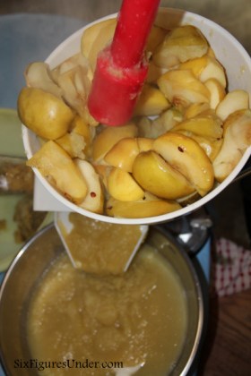 Making and Canning Homemade Applesauce