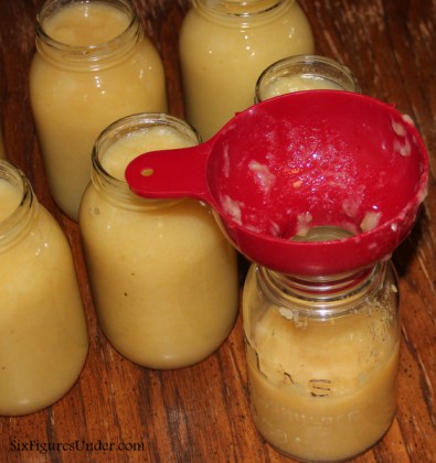 Canning Homemade Applesauce is Easy