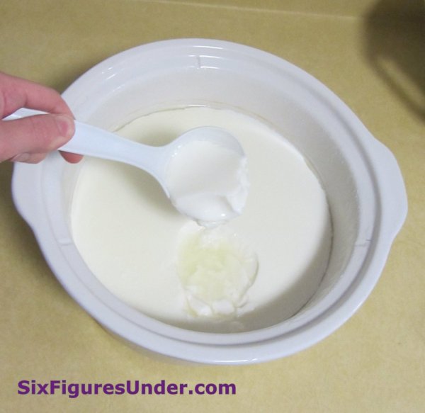 How to make yogurt by the gallon in your crock pot, why you would want to, and what to do with it!