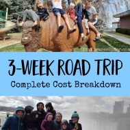 Our family of 8 spent $3,048 on a 3-week cross country road trip. Here’s the cost breakdown