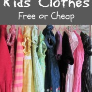 6 Ways to Get Kids’ Clothes for Free or Cheap