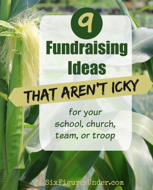 Looking for a fundraiser idea for your school, church, team or troop that doesn't turn your child into a door-to-door salesperson? Here are 9 awesome fundraiser ideas that aren't icky!