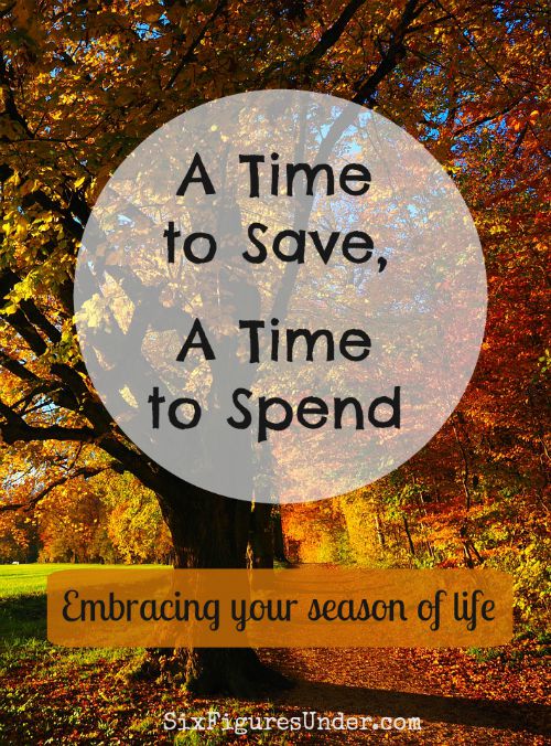 We all go through frugal fluctuations.  In some seasons of life we are willing to do more to save money than in others.  Are you in a spending season or a saving season?