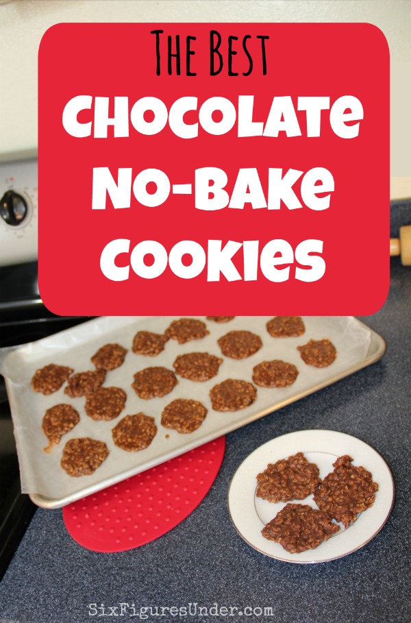 Chocolate No-Bake Cookies are fast and delicious! There are many variations of chocolate no-bake cookies, but this is our most favorite one!  Includes complete photo and video tutorial, a printable recipe and troubleshooting tips, too!