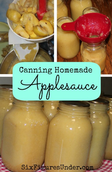 Homemade unsweetened applesauce is great for your diet and your budget. Here's a step-by-step tutorial with photos so you can fill your shelves with this delicious staple. 