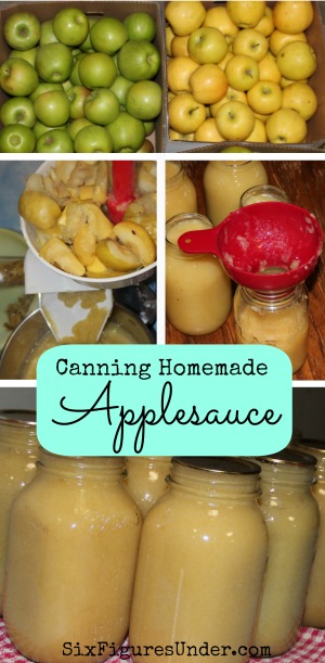 Homemade unsweetened applesauce is great for your diet and your budget. Here's a step-by-step tutorial with photos so you can fill your shelves with this delicious staple. 