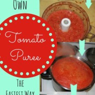 🍅The Best Way to Can Tomatoes: Tomato Puree 🍅