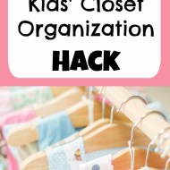 Money-Saving Kids’ Closet Organization Hack