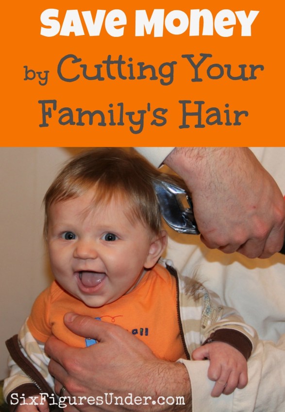 The investment for cutting your family's hair is minimal considering how much you can save. If you're new to cutting your own hair, be brave and give it a try. 