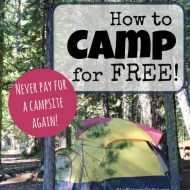 How to Camp For Free– Free Camping Hacks