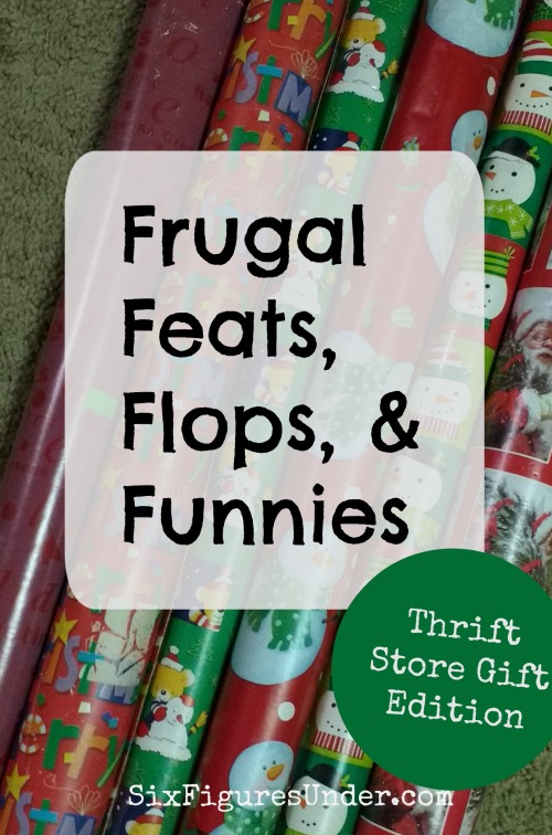 This week's frugal line-up includes thrifty but thoughtful Christmas gifts, cheap wrapping paper, bulk meat, and primitive tools! 