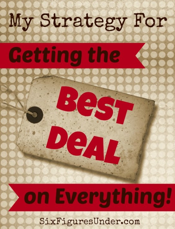  I have a pretty systematic strategy for finding the best deals on everything we buy. Here are 9 steps to get the best prices on everything in your budget.