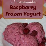 Raspberry Frozen Yogurt– An Easy and Delicious Summer Treat