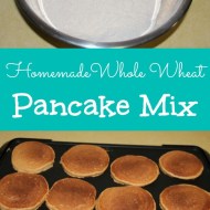 Homemade Whole Wheat Pancake Mix