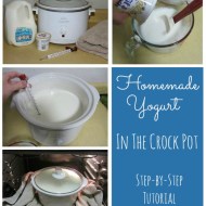 Homemade Yogurt in the Crock Pot