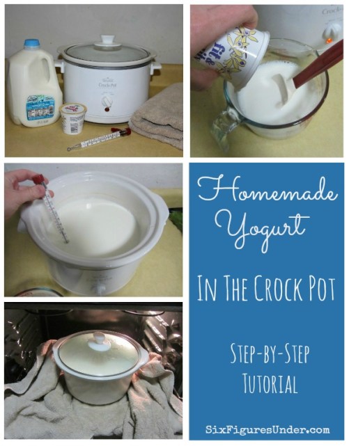 How to make yogurt by the gallon in your crock pot, why you would want to, and what to do with it!