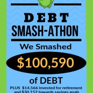 Debt Smash-athon JULY & AUGUST 2020 Progress Report