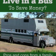 Would You Live in a Bus to Save Money?