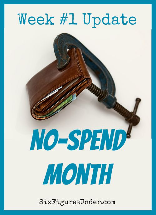 It's time for our first check-in of the no-spend month challenge. How did you do? Did you follow your rules? What were your biggest temptations? Let's recommit to another great week!