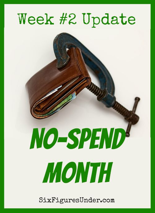 We made it through week 2 of our no-spend month. We had a couple of hangups. Here are the details, including a YNAB tip! How did you do?