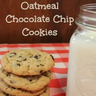 Peanut Butter Oatmeal Chocolate Chip Cookies