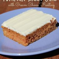 Pumpkin Sheet Cake with Cream Cheese Frosting