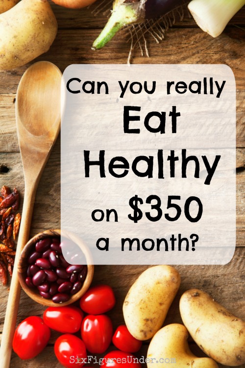 Healthy foods don't have to be expensive. You can eat real, whole foods on a pretty tight budget. Here's how you can feed your family for under $350 a month!