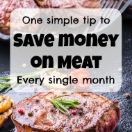 One simple tip to save money on meat every single month