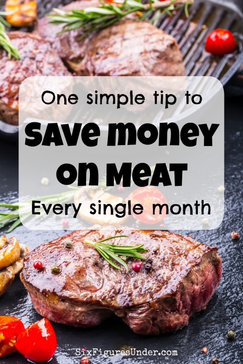 The ridiculous price of meat doesn't have to ruin your grocery budget. With this simple, yet effective tip, you'll save money on meat without a doubt!