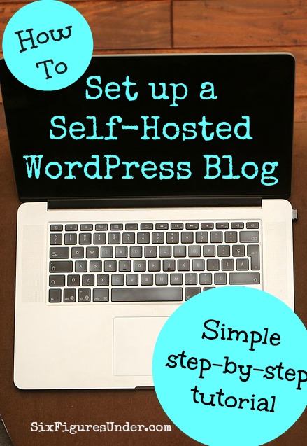 The technical side of setting up a blog can feel overwhelming, but anyone can set up a self-hosted WordPress blog with this step-by-step tutorial! Get started blogging today!