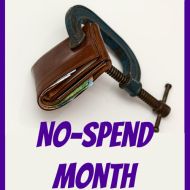 Welcome to the September No-Spend Month Challenge