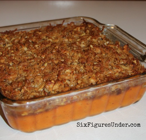 Sweet Potato Souffle-- A perfect fall side dish or dessert