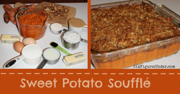 Sweet Potato Souffle is the a sweet fall dessert disguised as a side dish!