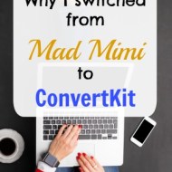 Why I switched from Mad Mimi to ConvertKit for Email Marketing