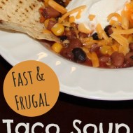 Fast and Frugal Taco Soup