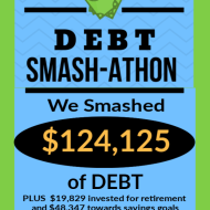 Debt Smash-athon APRIL 2020 Progress Report