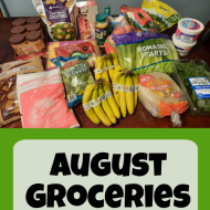 Monthly Grocery Shopping August 2022