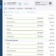 Here’s a detailed look into everything our family 8 spent and earned in August