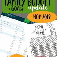 Real Family Budget Update– November 2019