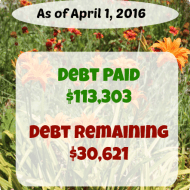 March 2016 Debt Repayment Progress Report