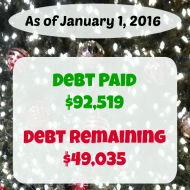 December 2015 Debt Repayment Progress Report