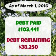 February 2016 Debt Repayment Progress Report