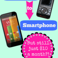 Dumb Phone to Smartphone, but still just $10 a month?!