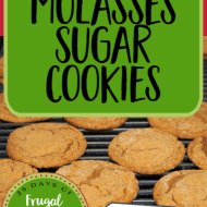 The Best Molasses Sugar Cookies