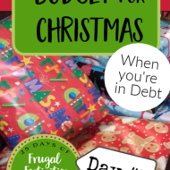 Budgeting for Christmas When You’re in Debt