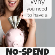 How to Save with a No-Spend Month