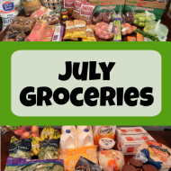 Monthly Grocery Haul- July 2022