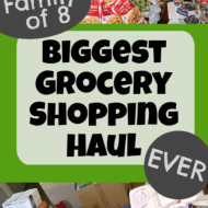 Biggest Grocery Haul EVER– June 2020