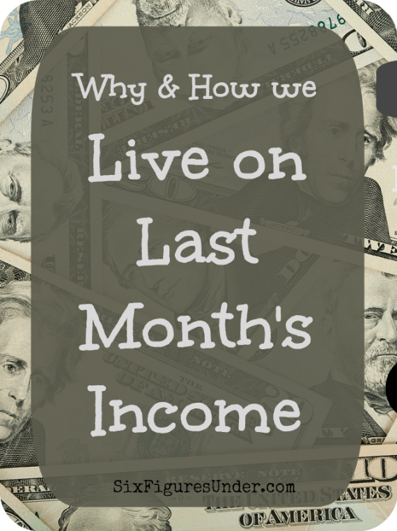 Living on last month's income using YNAB's philosophy, has been the best change we've made in our budgeting. Learn why and how we live on last month's income and how you can (and should) too!